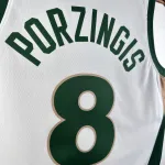 2024/25 Boston Celtics City Edition Kristaps Porzingis #8 Men's Jersey