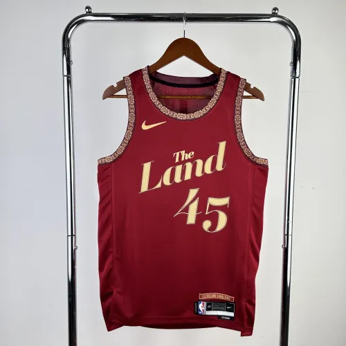 2024/25 Cleveland Cavaliers City Edition Donovan Mitchell #45 Men's Jersey