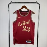 2024/25 Cleveland Cavaliers City Editie LeBron James #23 Herenshirt 2024/25 Cleveland Cavaliers City Edition LeBron James #23 herenshirt