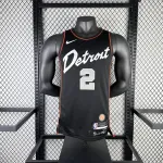 2024-25 Detroit Pistons City Edition Cade Cunningham #2 Uomo