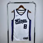 Maglia da casa bianca dei Sacramento Kings 2024-25 di Zach LaVine #8 da uomo Maglia da casa bianca dei Sacramento Kings 2024-25 di Zach LaVine #8 da uomo