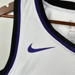 Maglia da casa bianca dei Sacramento Kings 2024-25 di Zach LaVine #8 da uomo