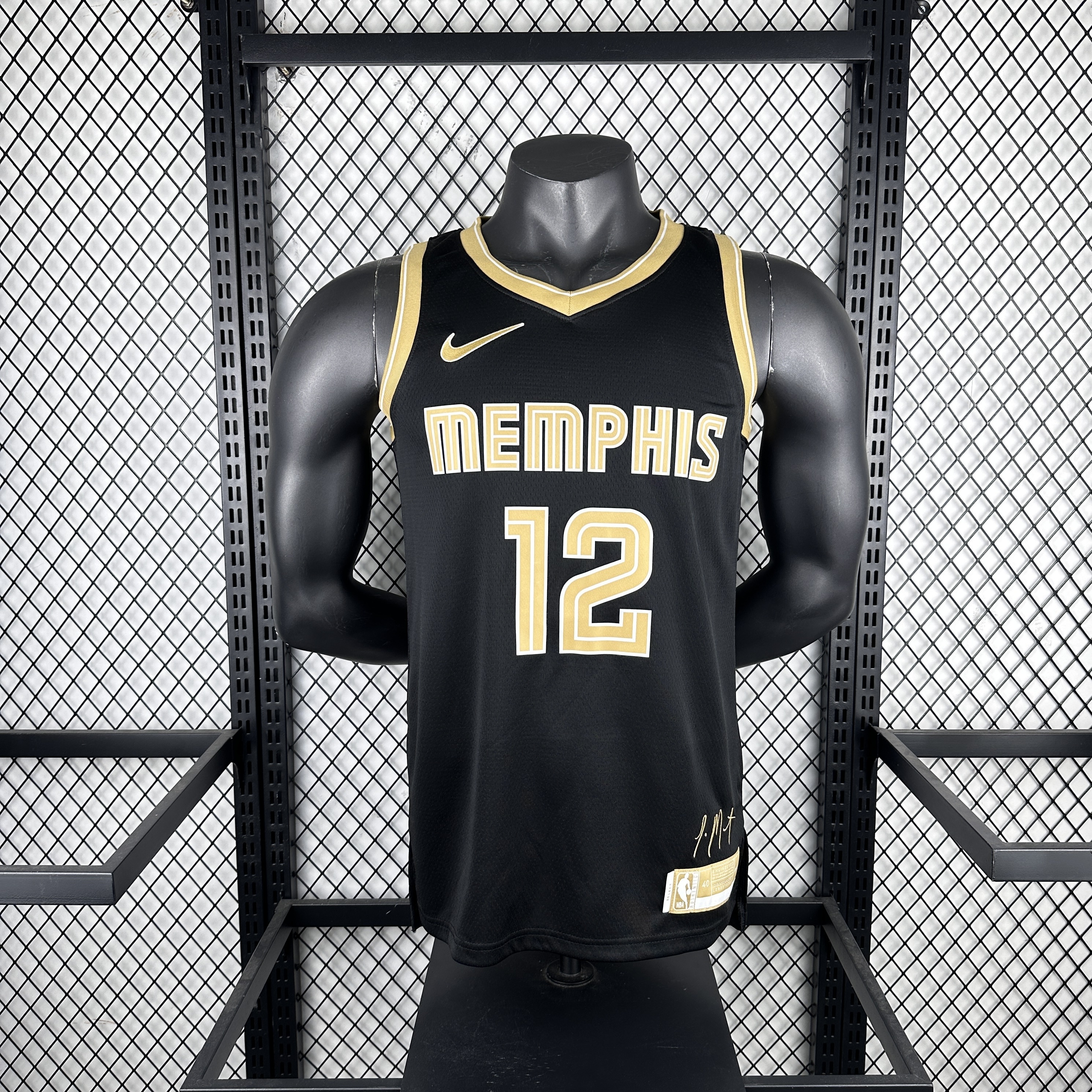 2024/25 Memphis Grizzlies Earned Edition Ja Morant #12 Men#8217;s Jersey