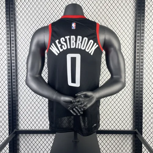 2024/25 Houston Rockets Jordan Edition Russell Westbrook #0 Maillot Hommes