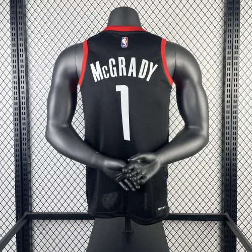 2024/25 Houston Rockets Jordan Edition Tracy McGrady #1 Maillot Hommes