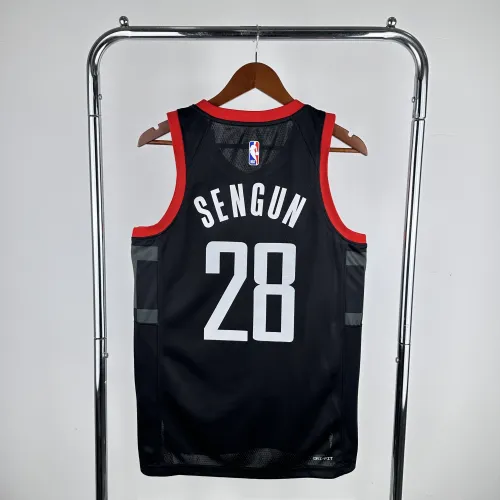 Houston Rockets Jordan Edition Alperen Sengun #28 herenshirt 2024/25