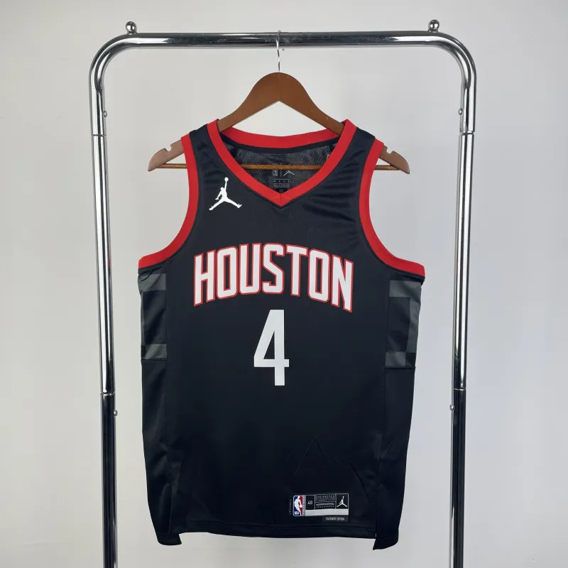 Maillot homme Jalen Green #4 des Houston Rockets, édition Jordan, saison 2024/25