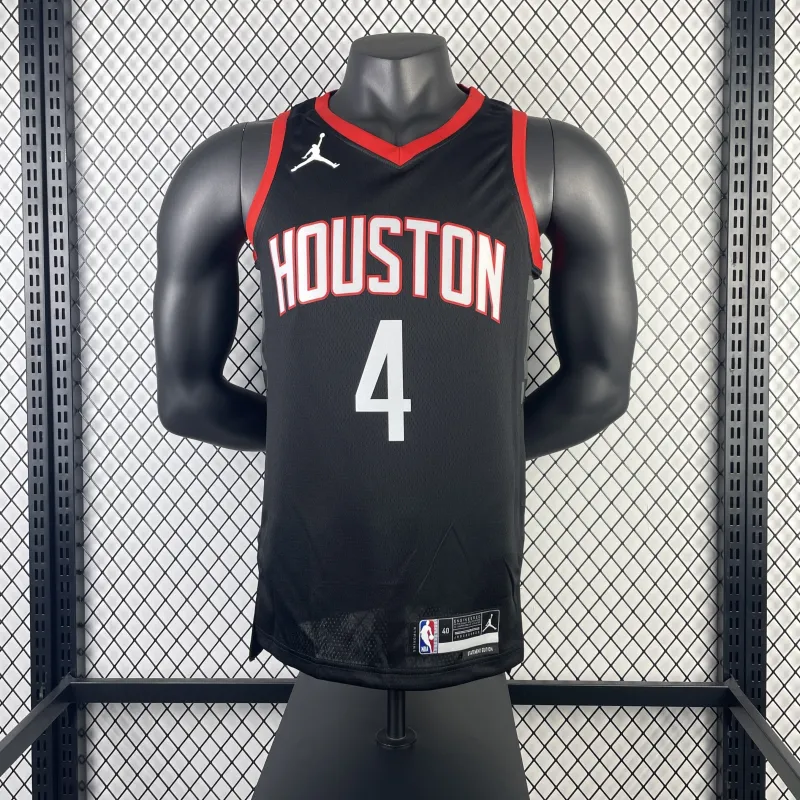 Maillot homme Jalen Green #4 des Houston Rockets, édition Jordan, saison 2024/25