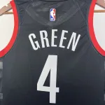Maillot homme Jalen Green #4 des Houston Rockets, édition Jordan, saison 2024/25