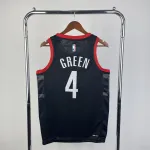 Maillot homme Jalen Green #4 des Houston Rockets, édition Jordan, saison 2024/25