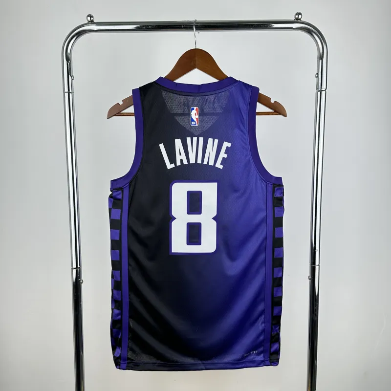 2024-25 Sacramento Kings Zach LaVine #8 Men’s Jersey