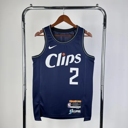 2024/25 LA Clippers City Edition Kawhi Leonard #2 Camisola para homem