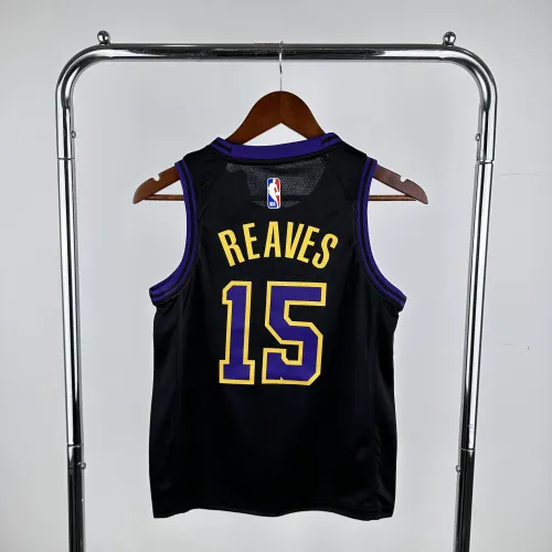 2024/25 Los Angeles Lakers City Edition Austin Reaves #15 Youth Jersey