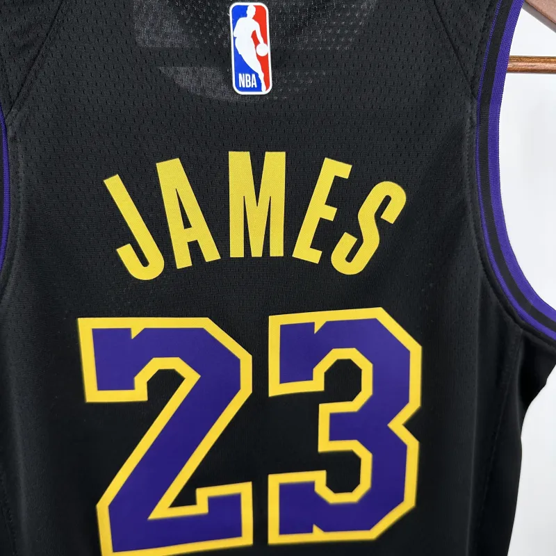 2024/25 Los Angeles Lakers City Edition LeBron James #23 Youth Jersey