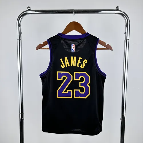 2024/25 Los Angeles Lakers City Edition LeBron James #23 Youth Jersey