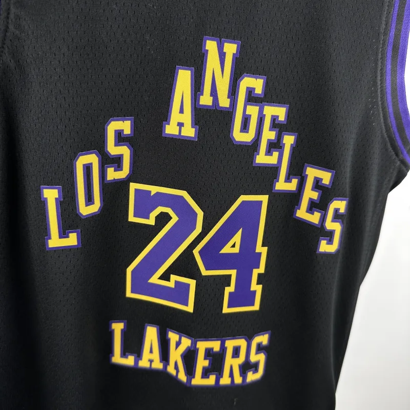 2024/25 Los Angeles Lakers City Edition Kobe Bryant #24 Youth Jersey
