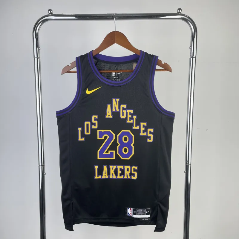 2024/25 Los Angeles Lakers City Edition Rui Hachimura #28 Heren Jersey