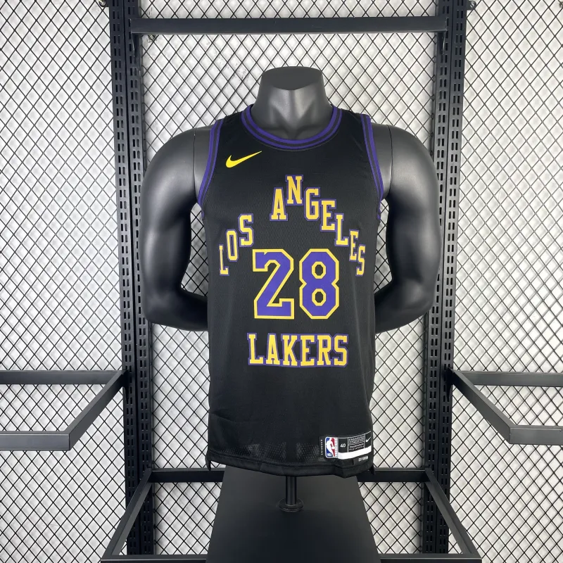 2024/25 Los Angeles Lakers City Edition Rui Hachimura #28 Heren Jersey