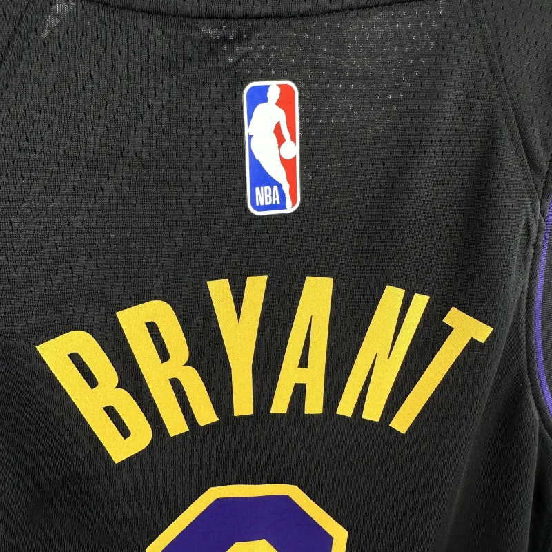 2024/25 Los Angeles Lakers City Edition Kobe Bryant #8 Youth Jersey