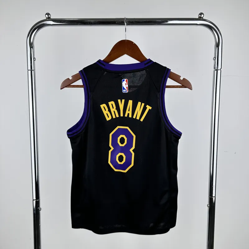 2024/25 Los Angeles Lakers City Edition Kobe Bryant #8 Youth Jersey