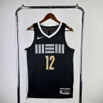 Memphis Grizzlies City Edition Ja Morant #12 herenjersey 2024/25 Memphis Grizzlies City Edition Ja Morant #12 herenjersey 2024/25