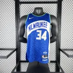 2024/25 Milwaukee Bucks City Edition Giannis Antetokounmpo #34 Men’s Jersey