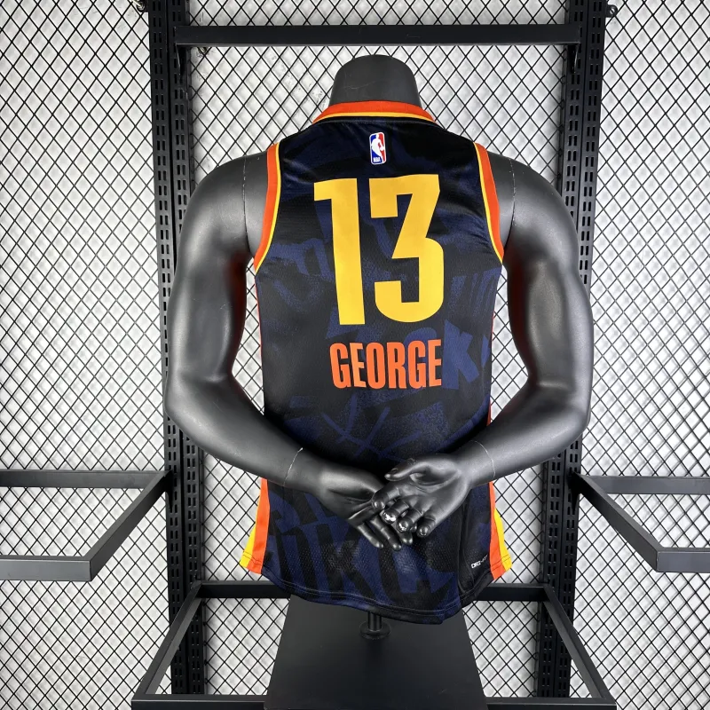 2024-25 Oklahoma City Thunder City Edition Paul George #13 Men’s Jersey