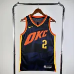 2024-25 Oklahoma City Thunder City Edition Shai Gilgeous-Alexander #2 Camisola para homem 2024-25 Oklahoma City Thunder City Edition Shai Gilgeous-Alexander #2 Men’s Jersey