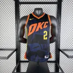 2024-25 Oklahoma City Thunder City Edition Shai Gilgeous-Alexander #2 Men’s Jersey