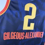2024-25 Oklahoma City Thunder City Edition Shai Gilgeous-Alexander #2 Men’s Jersey