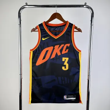 2024-25 Oklahoma City Thunder City Edition Josh Giddey #3 Camisola para homem
