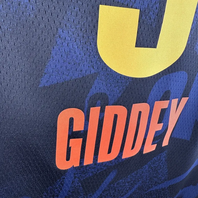 2024-25 Oklahoma City Thunder City Edition Josh Giddey #3 Men’s Jersey