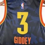 2024-25 Oklahoma City Thunder City Edition Josh Giddey #3 Men’s Jersey