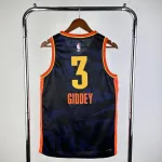 2024-25 Oklahoma City Thunder City Edition Josh Giddey #3 Men’s Jersey