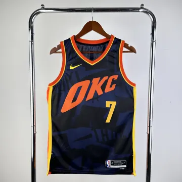 2024-25 Oklahoma City Thunder City Edition Chet Holmgren #7 Camisola para homem
