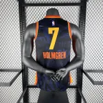 2024-25 Camiseta de hombre Oklahoma City Thunder City Edition Chet Holmgren #7