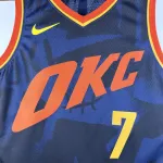 2024-25 Camiseta de hombre Oklahoma City Thunder City Edition Chet Holmgren #7