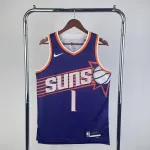 2024/25 Maglia Phoenix Suns Away Purple Devin Booker #1 Uomo 2024/25 Phoenix Suns Away Purple Devin Booker #1 Men's Jersey
