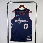 2024/25 Philadelphia 76ers City Editie Tyrese Maxey #0 Herenshirt 2024/25 Philadelphia 76ers City Edition Tyrese Maxey #0 Men’s Jersey