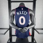 2024/25 Philadelphia 76ers City Edition Tyrese Maxey #0 Men’s Jersey
