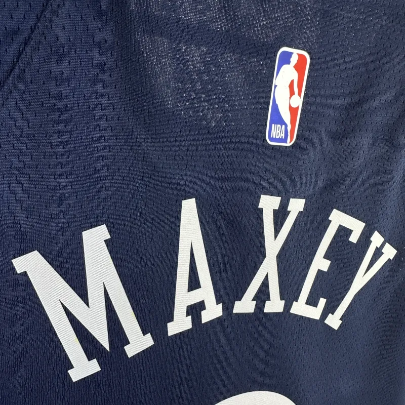 2024/25 Philadelphia 76ers City Edition Tyrese Maxey #0 Men’s Jersey