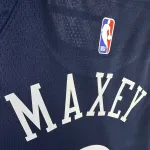 2024/25 Philadelphia 76ers City Edition Tyrese Maxey #0 Men’s Jersey