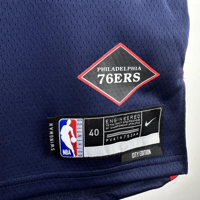 2024/25 Philadelphia 76ers City Edition Tyrese Maxey #0 Men’s Jersey