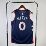2024/25 Philadelphia 76ers City Edition Tyrese Maxey #0 Men’s Jersey