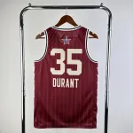 Camisa masculina vermelha do Kevin Durant do Phoenix Suns All-Star da temporada 2024/25 (código #35). 2024/25 Phoenix Suns All-Star Red Kevin Durant #35 Men’s Jersey