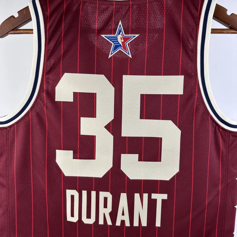 2024/25 Phoenix Suns All-Star Red Kevin Durant #35 Men’s Jersey