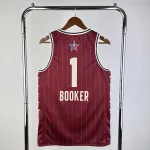 Maillot homme Phoenix Suns All-Star Red Devin Booker #1 saison 2024/25
