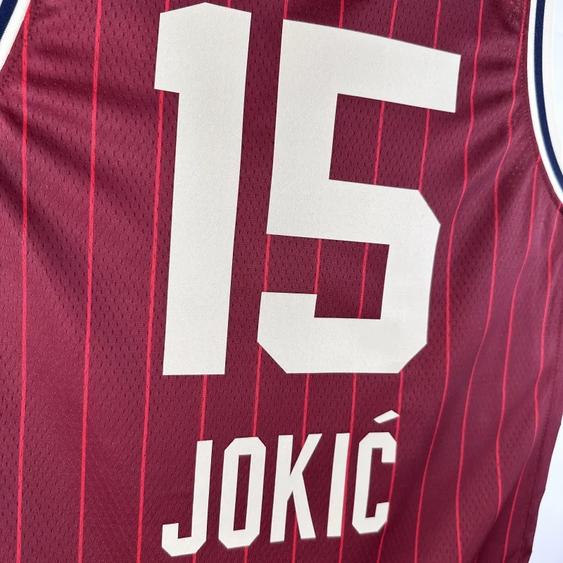 2024/25 Denver Nuggets All-Star Nikola Jokic #15 Men’s Jersey