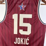 2024/25 Denver Nuggets All-Star Nikola Jokic #15 Men’s Jersey