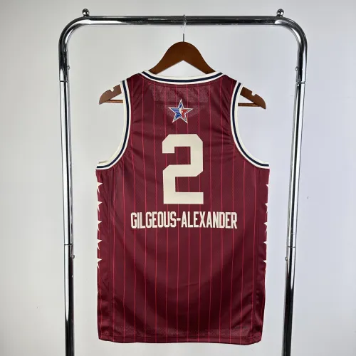 Maglia da uomo Oklahoma City Thunder 2024-25 Shai Gilgeous-Alexander #2